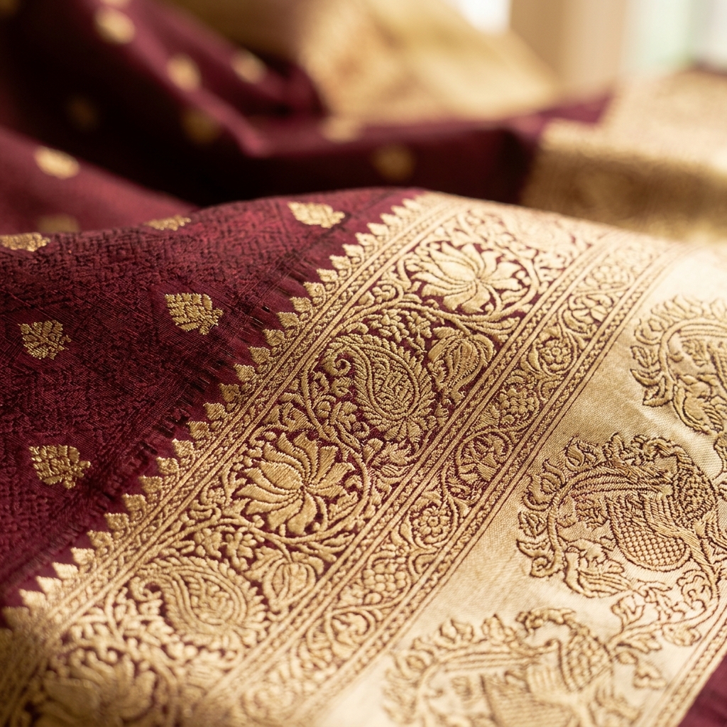 Sootra Signatures Saree Texture